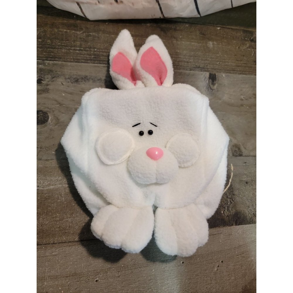 Easter bunny rabbit basket cover plush‎ decor